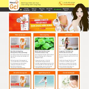 Theme wordpress tin tức mỹ phẩm affiliate