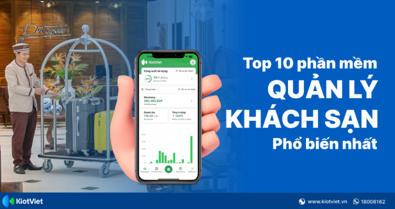 Top 10 phần mềm quản lý khách sạn, nhà nghỉ, homestay tốt nhất 2023
