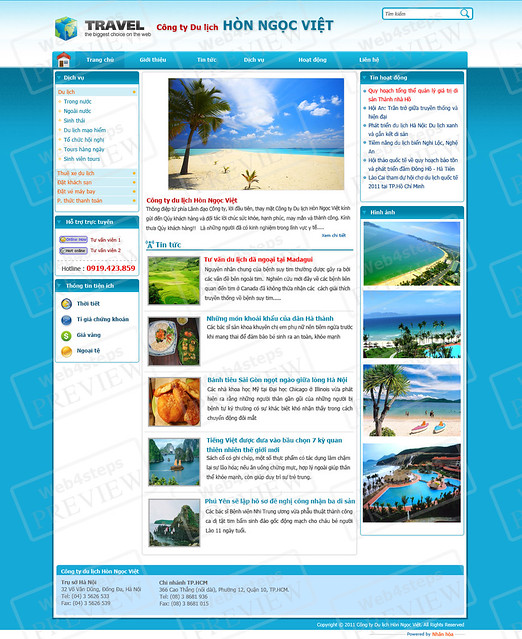 thiet-ke-web-du-lich-a | Thiết kế website trọn gói - làm web… | Flickr