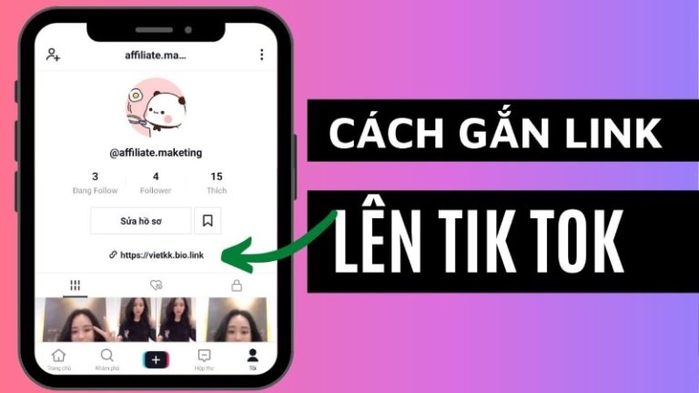 Hướng dẫn cách gắn link bio trên TikTok gia tăng lợi ích người dùng