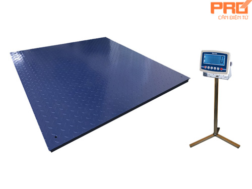Cân sàn điện tử 1 tấn. Cân điện tử 1 tấn kết nối máy tính