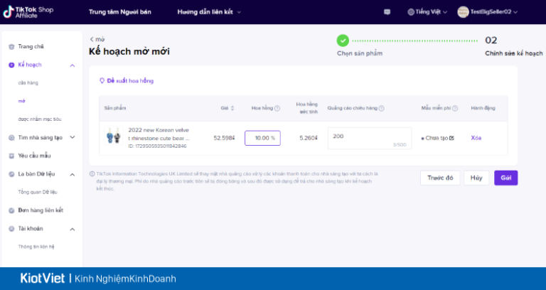 Affiliate TikTok Shop là gì? Hướng dẫn người bán tìm nhà sáng tạo ...