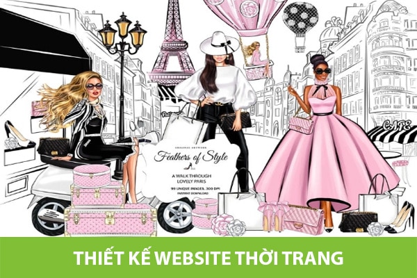 Thiết kế website thời trang đẹp, chuyên nghiệp, chuẩn SEO
