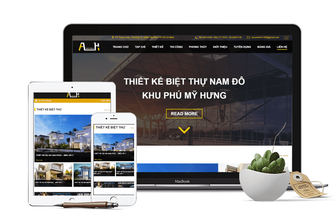 Thiết kế website WordPress - EZDIGI