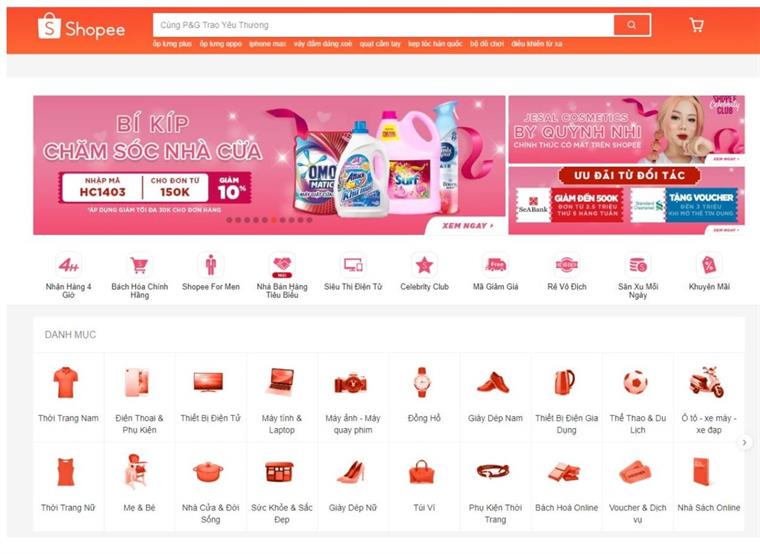 Bảng giá thiết kế Website thương mại điện tử