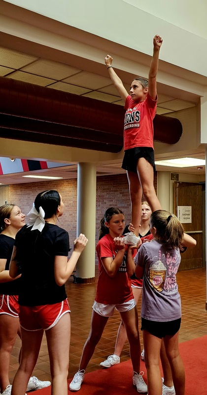 Lansing High School and Middle School Cheer Teams Join Forces for ...