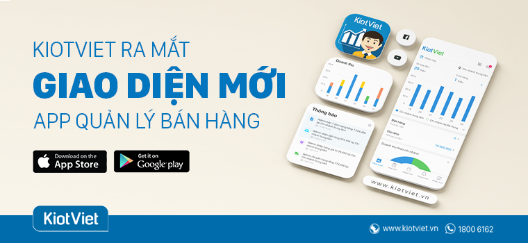 KiotViet ra mắt giao diện mới App quản lý bán hàng trên điện thoại ...
