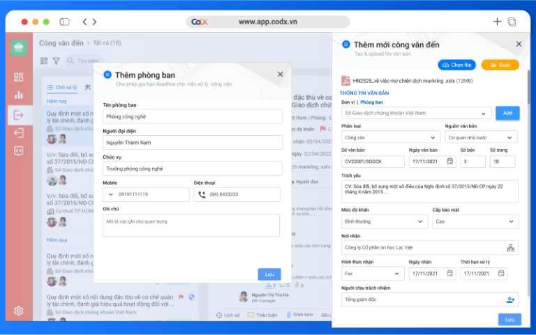 10 Phần mềm quản lý văn bản và điều hành công văn đi đến MIỄN PHÍ ...