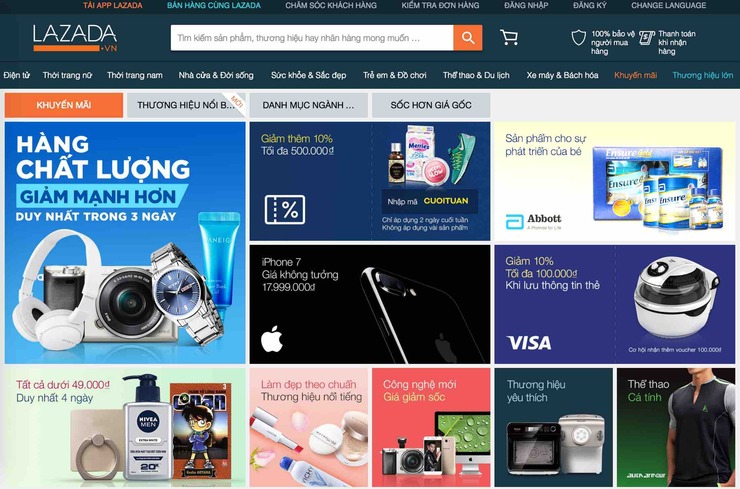 6 Website thương mại điện tử Chủ shop không thể bỏ qua [Cập nhật 2019