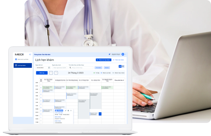 MEDi phần mềm Nhật Bản quản lý phòng khám và nhà thuốc