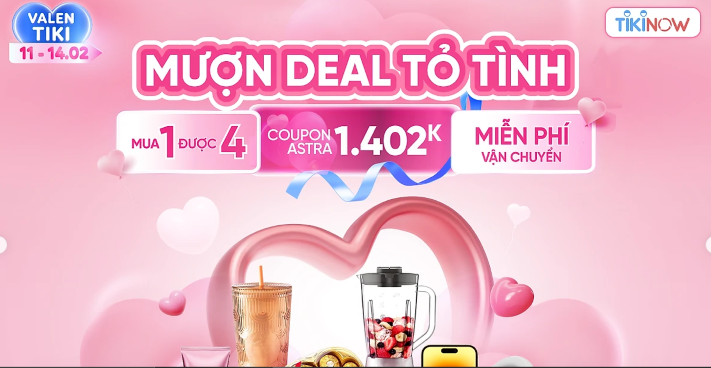 Sàn thương mại điện tử tranh thủ hút khách sát ngày lễ tình nhân ...