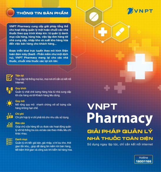 VNPT Pharmacy, quản lý nhà thuốc hiệu quả với VNPT Pharmacy