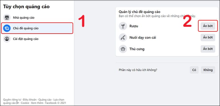 Xóa quảng cáo trên Facebook nhanh chóng với vài bước đơn giản